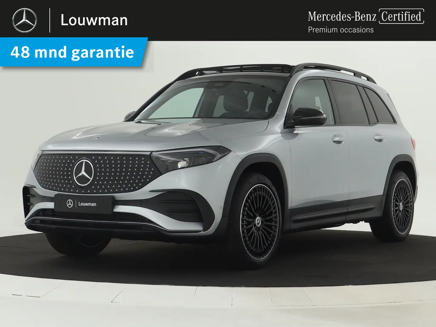 Mercedes-Benz EQB 250 250+ AMG Line 71 kWh | Nightpakket | Verstelbare d Argent - 1