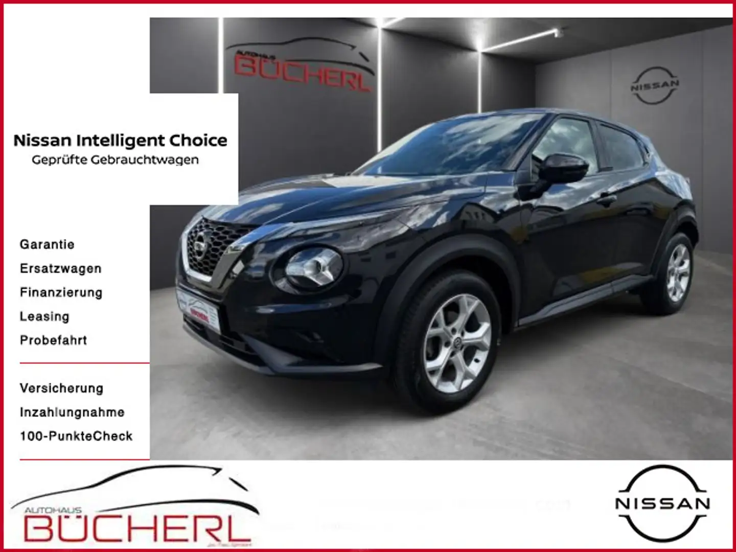 Nissan Juke N-Connecta, NAVI, KLIMA, R-Kamera, FLA Noir - 1