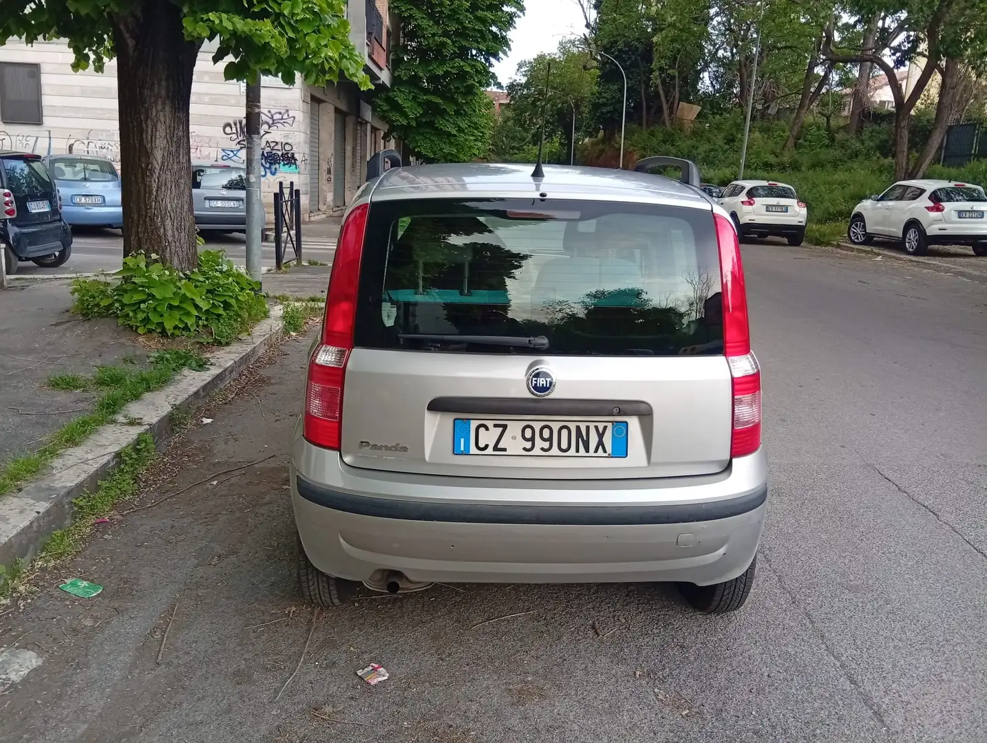 Fiat Panda Panda II 2003 1.2 Dynamic eco Grigio - 2