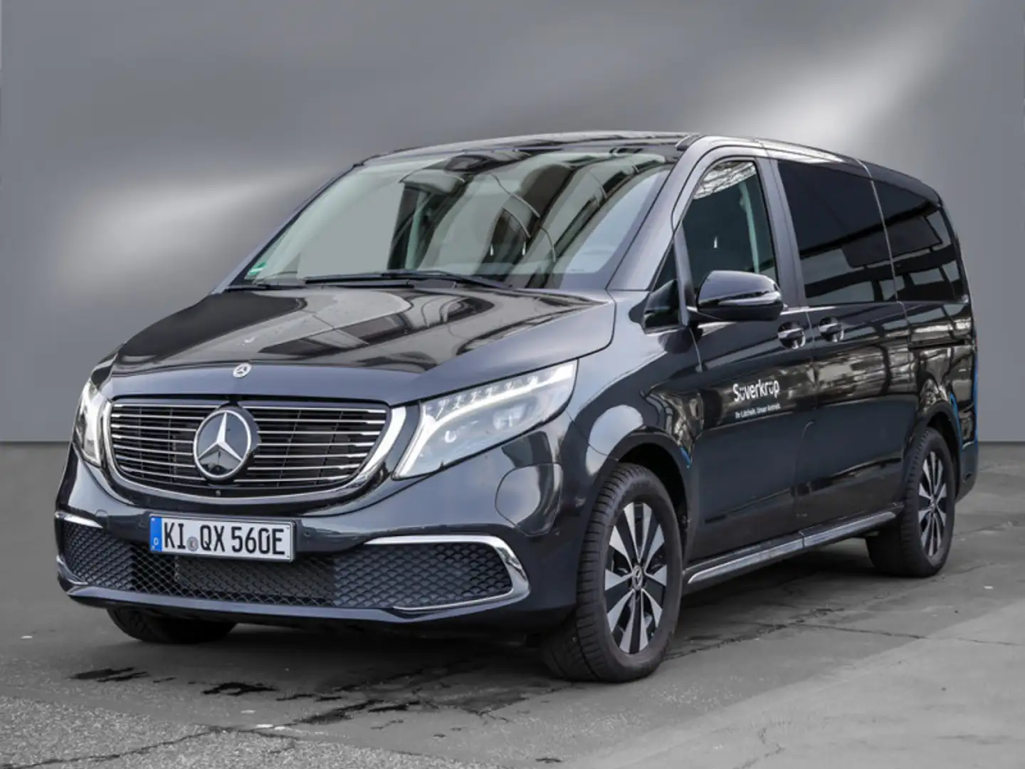 Mercedes-Benz EQV 300 PANO BURMESTER LED DISTR NAVI 360° 7SITZER Grau - 2