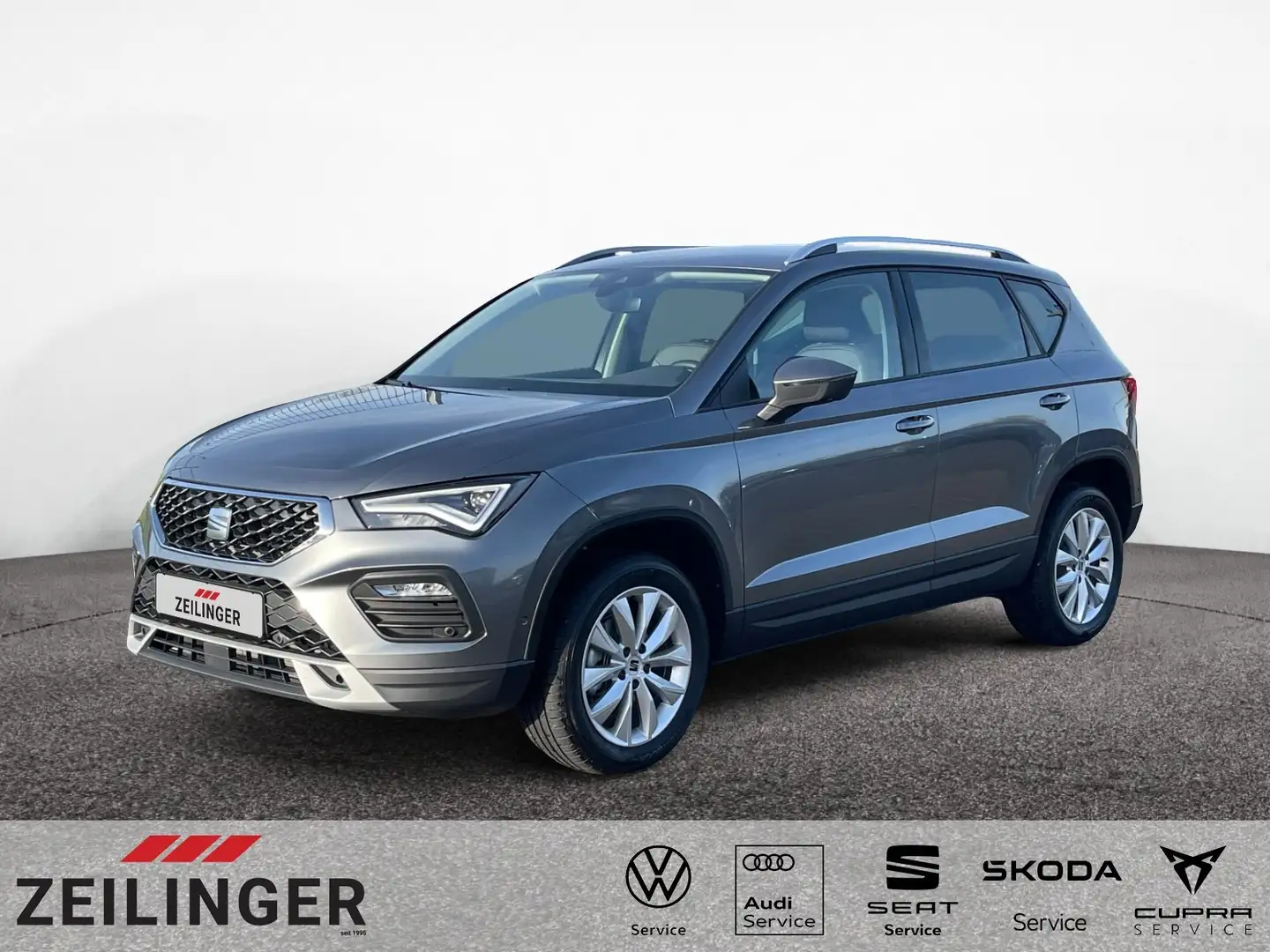 SEAT Ateca Style TSI DSG|AHK|ACC|KAMERA|elek.HECKKLAP Szary - 1