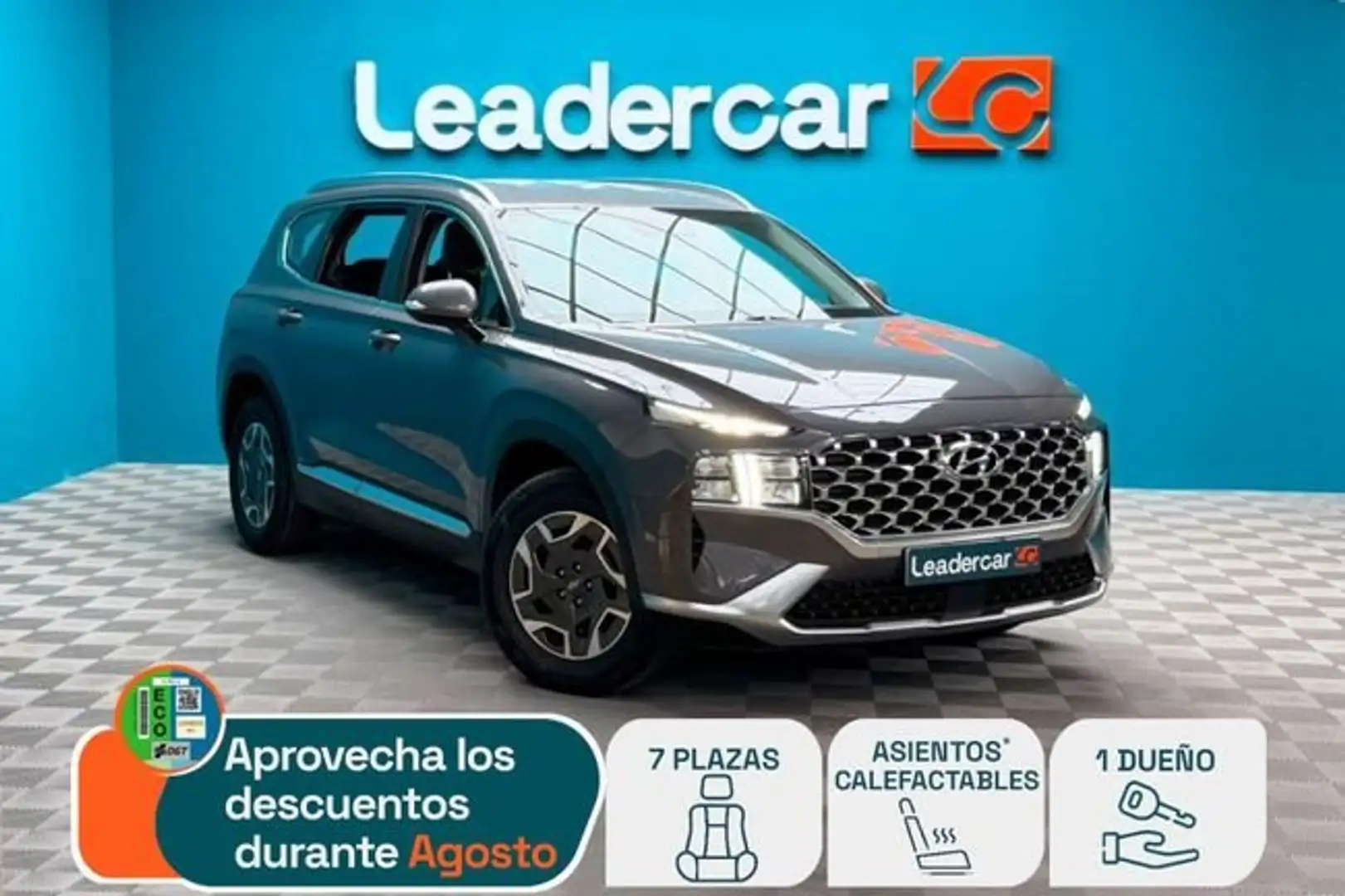 Hyundai SANTA FE 1.6 TGDI HEV MAXX AUTO 4X2 230CV Gris - 1