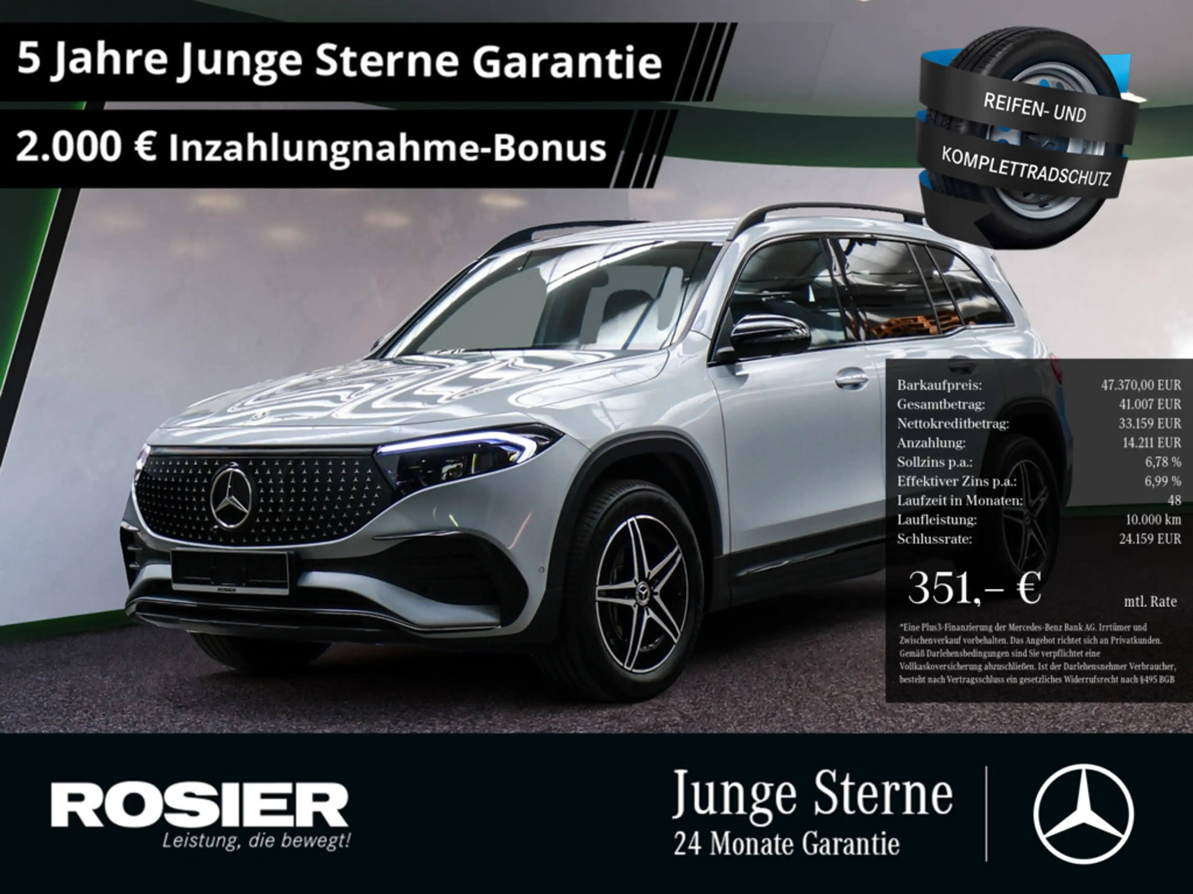 Mercedes-Benz EQB 350 4M AMG Sport Premium 7-Sitzer NIGHT