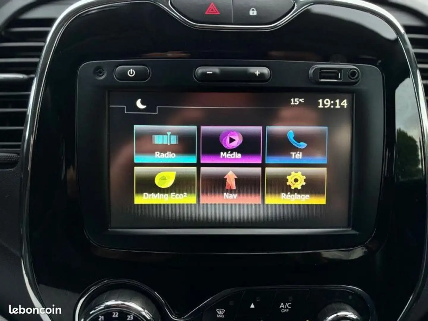 Renault Captur 1.2 TCE 120CH ENERGY INTENS Bleu - 2