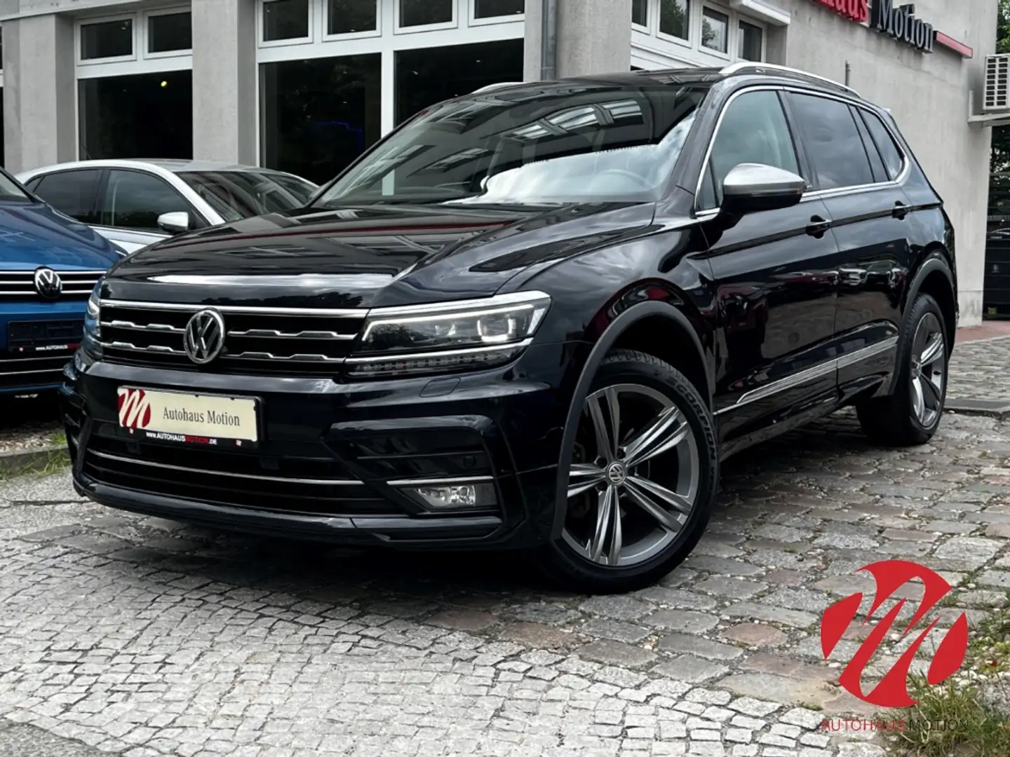 Volkswagen Tiguan Allspace United 2.0 TDI LED PANO PDC NAVI 7-SITZER Nero - 2