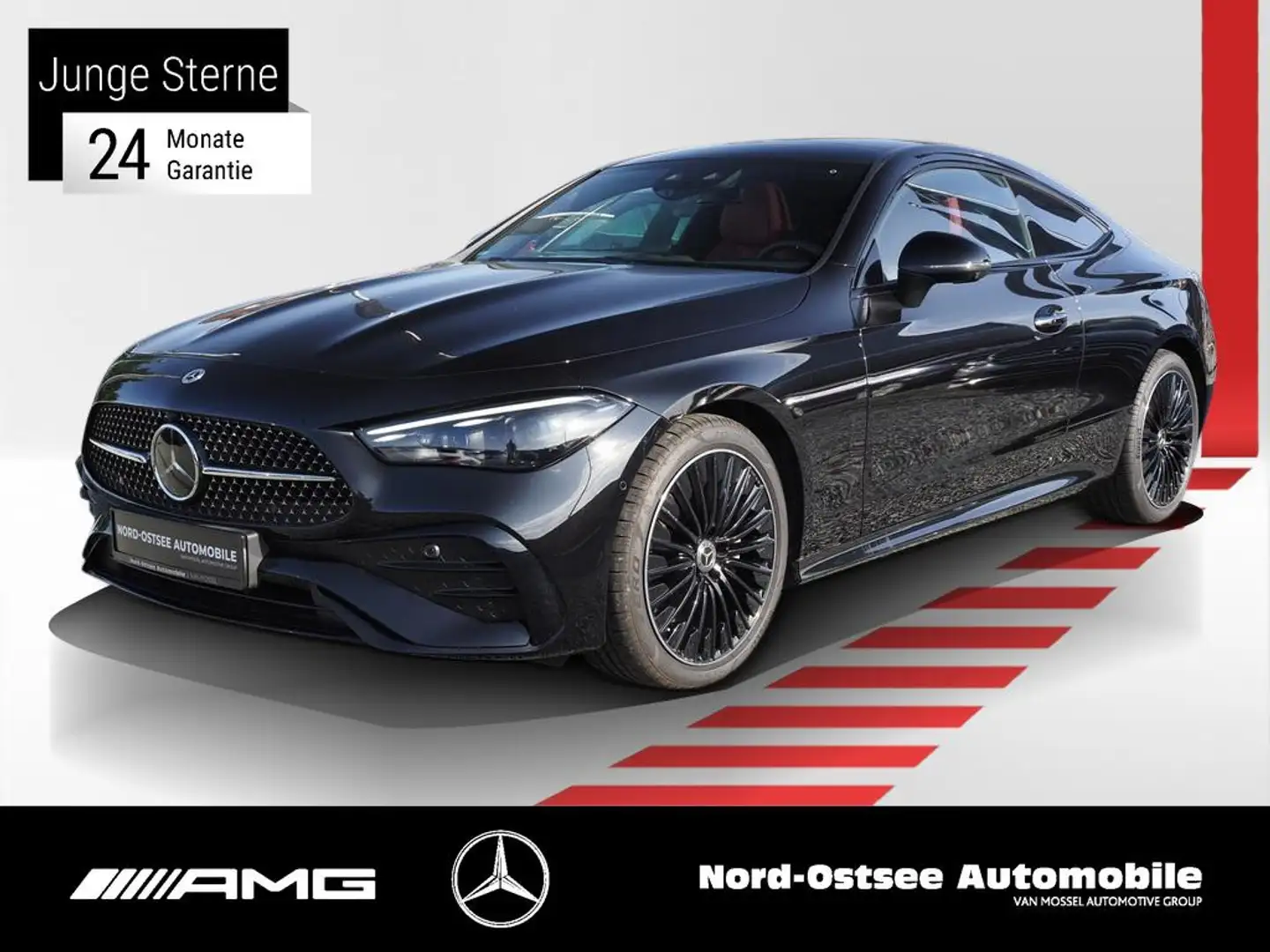 Mercedes-Benz CLE 200 4M AMG PREM. PANO NIGHT DISTRO BURMESTER Nero - 1
