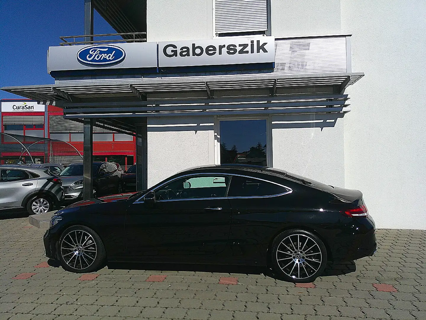 Mercedes-Benz C 300 d (EURO 6d) AMG Line Schwarz - 2