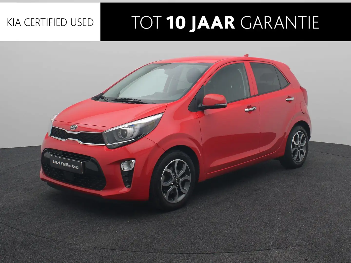 Kia Picanto 1.0 DPi DynamicPlusLine | Navigatie | Climate Cont Rouge - 1