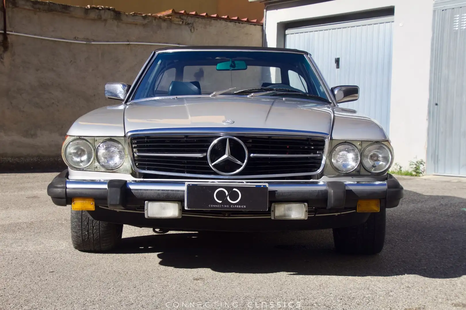 Mercedes-Benz 380 SL R107 Argintiu - 1