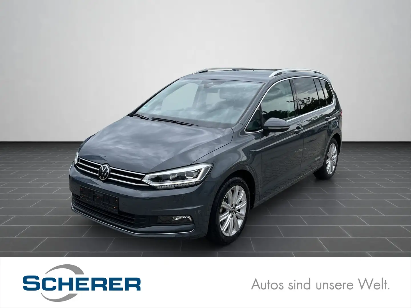 Volkswagen Touran 2.0 TDI DSG Highline 7-Sitzer AHK/Kamera Gris - 1