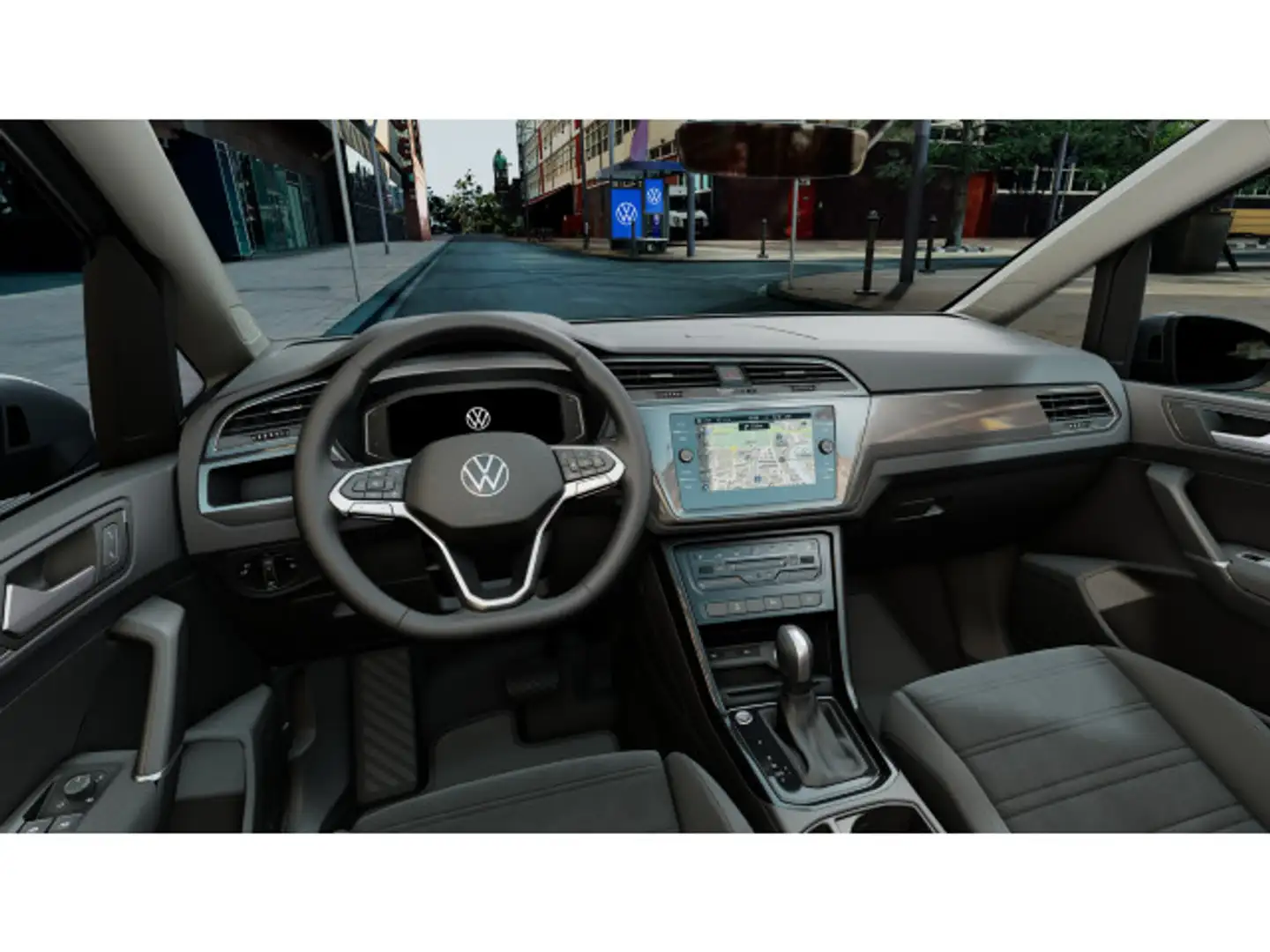 Volkswagen Touran 2.0 TDI DSG Highline 7-Sitzer AHK/Kamera Gris - 2