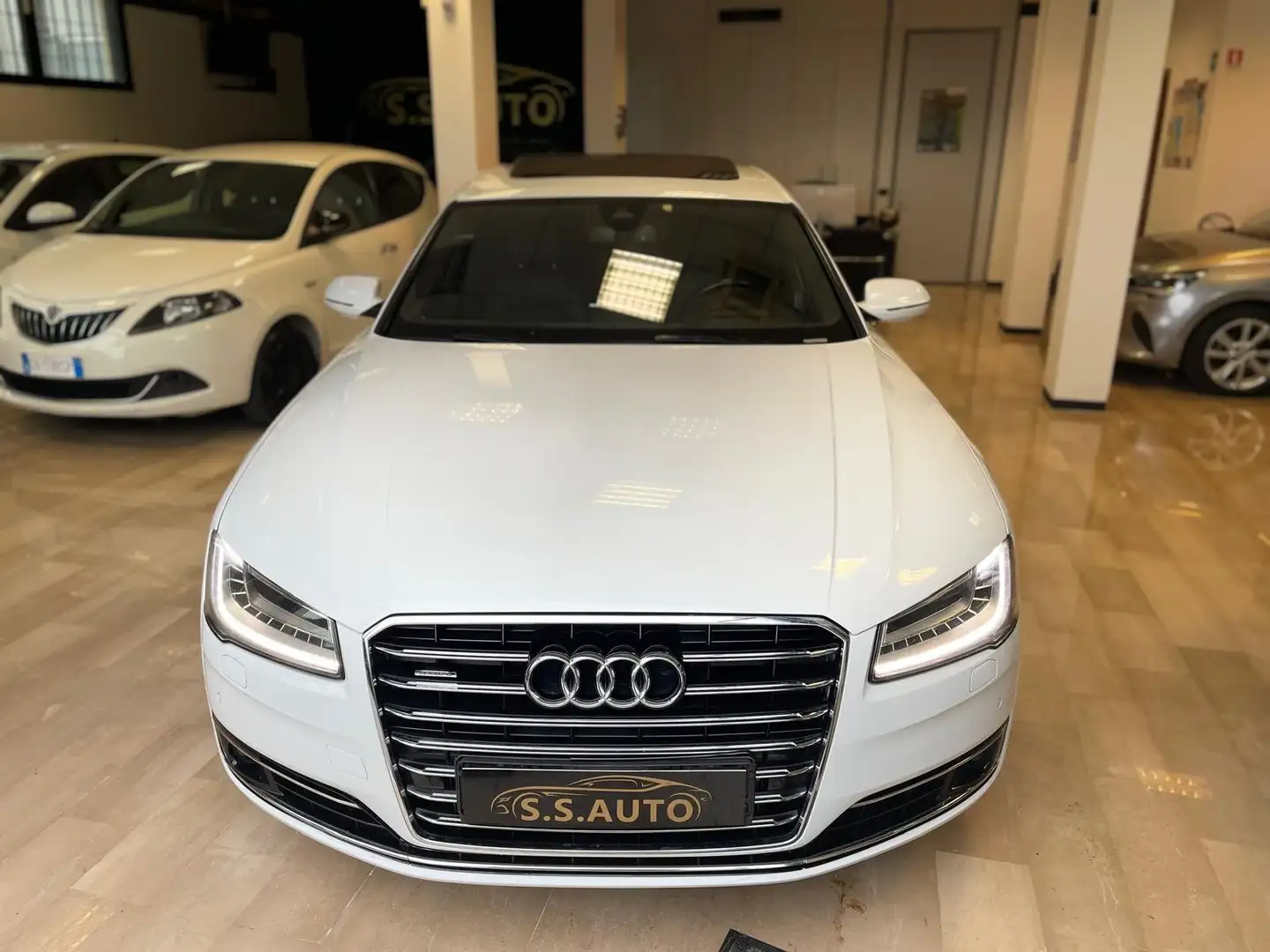 Audi A8 A8 L 4.2 V8 tdi quattro tiptronic Blanc - 2