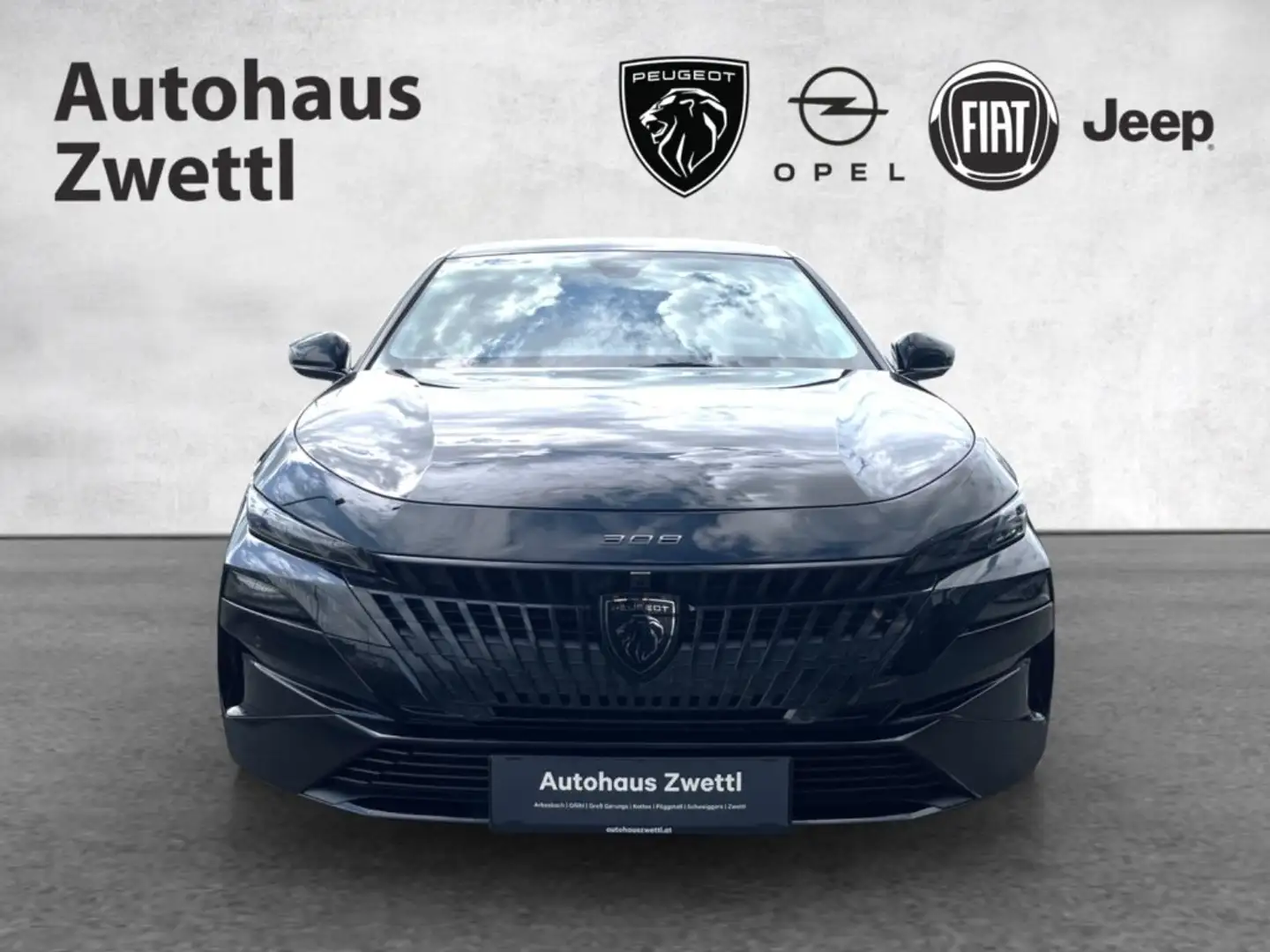 Peugeot 308 Allure MHEV 145 e-DCS6 Schwarz - 2