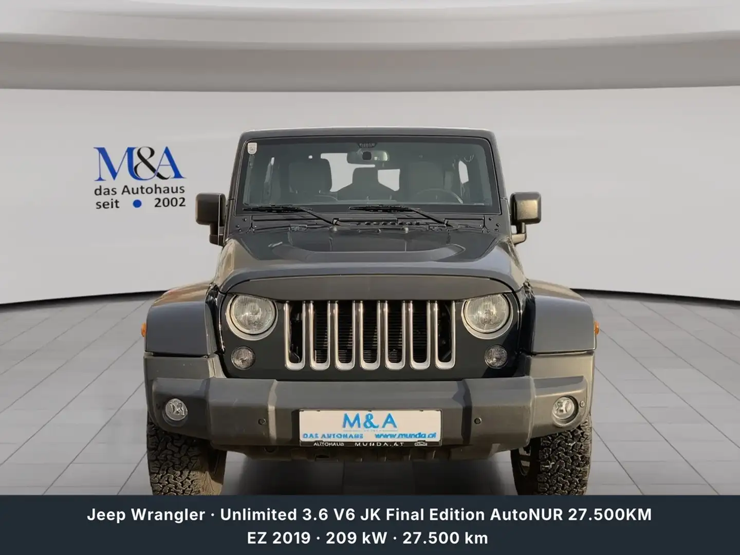 Jeep Wrangler Unlimited 3.6 V6 JK Final Edition AutoNUR 27.500KM Grau - 2