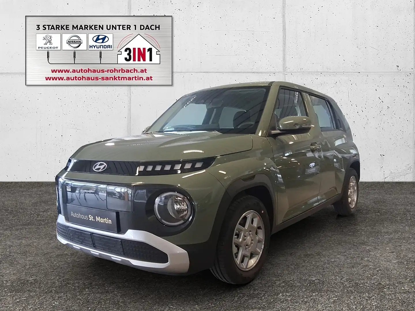 Hyundai Inster 49kWh Smart Line Grün - 1