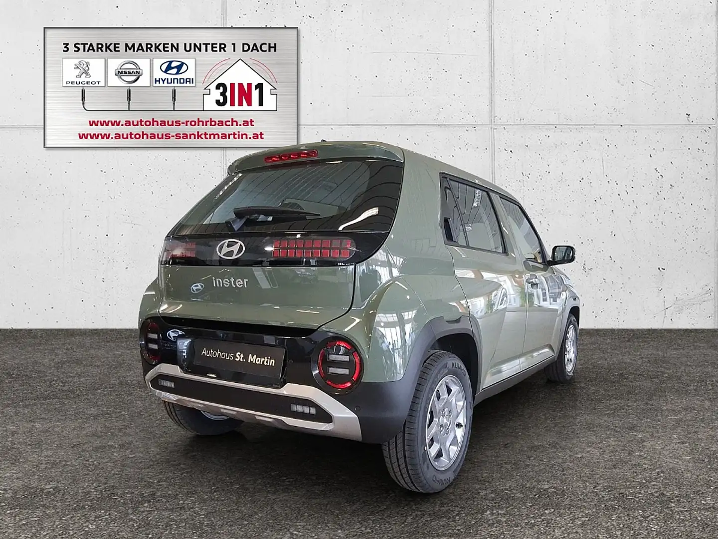 Hyundai Inster 49kWh Smart Line Grün - 2