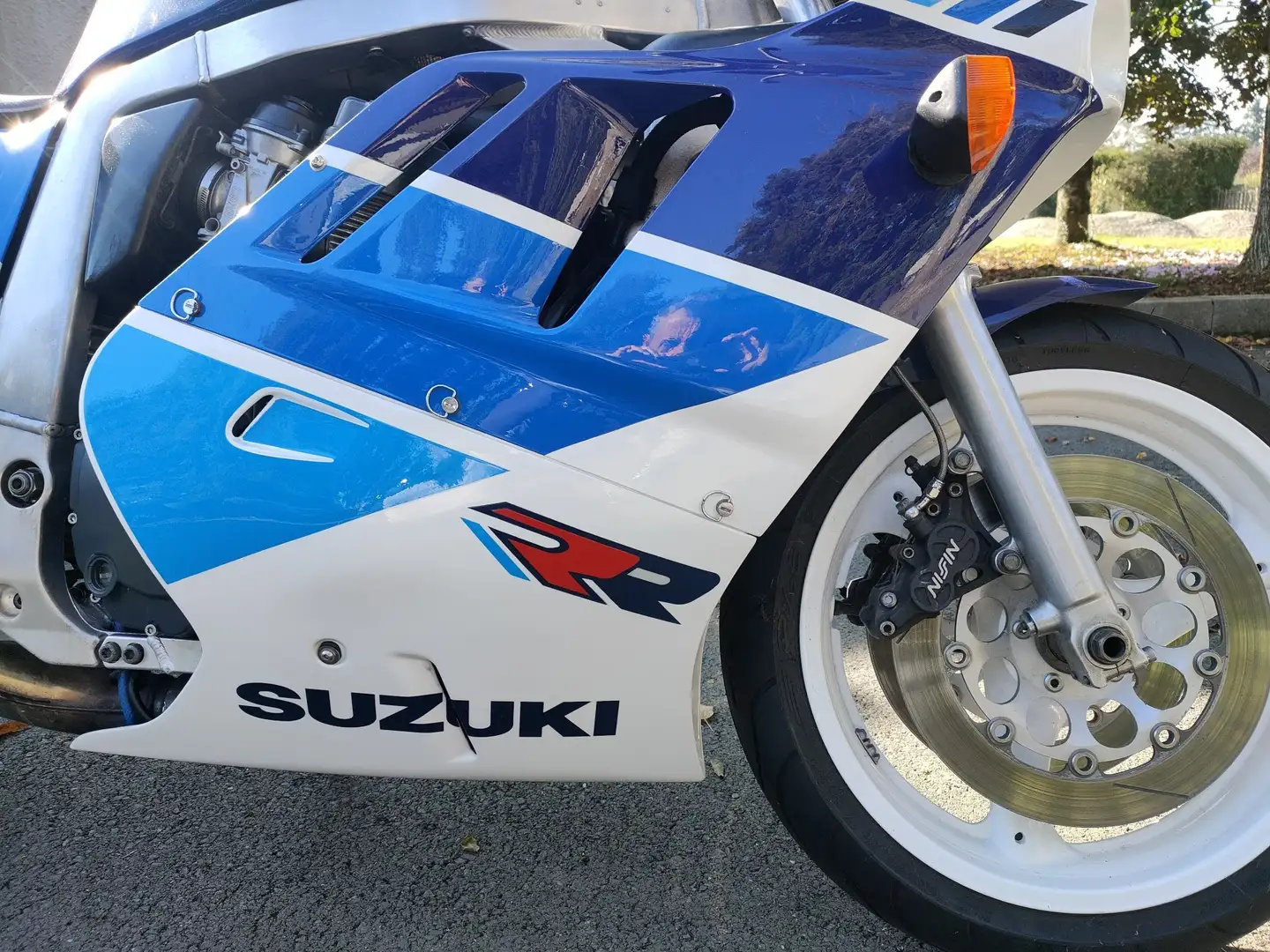 Suzuki GSX-R 750 Bleu - 2