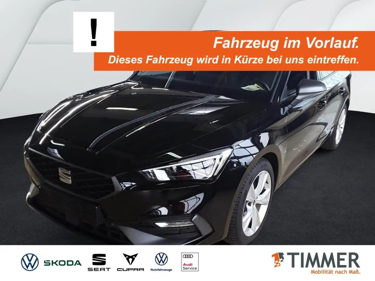SEAT Leon ST 2.0 TDI DSG FR *MATRIX *ACC *RKAM *NAVI *SHZ * Schwarz - 1