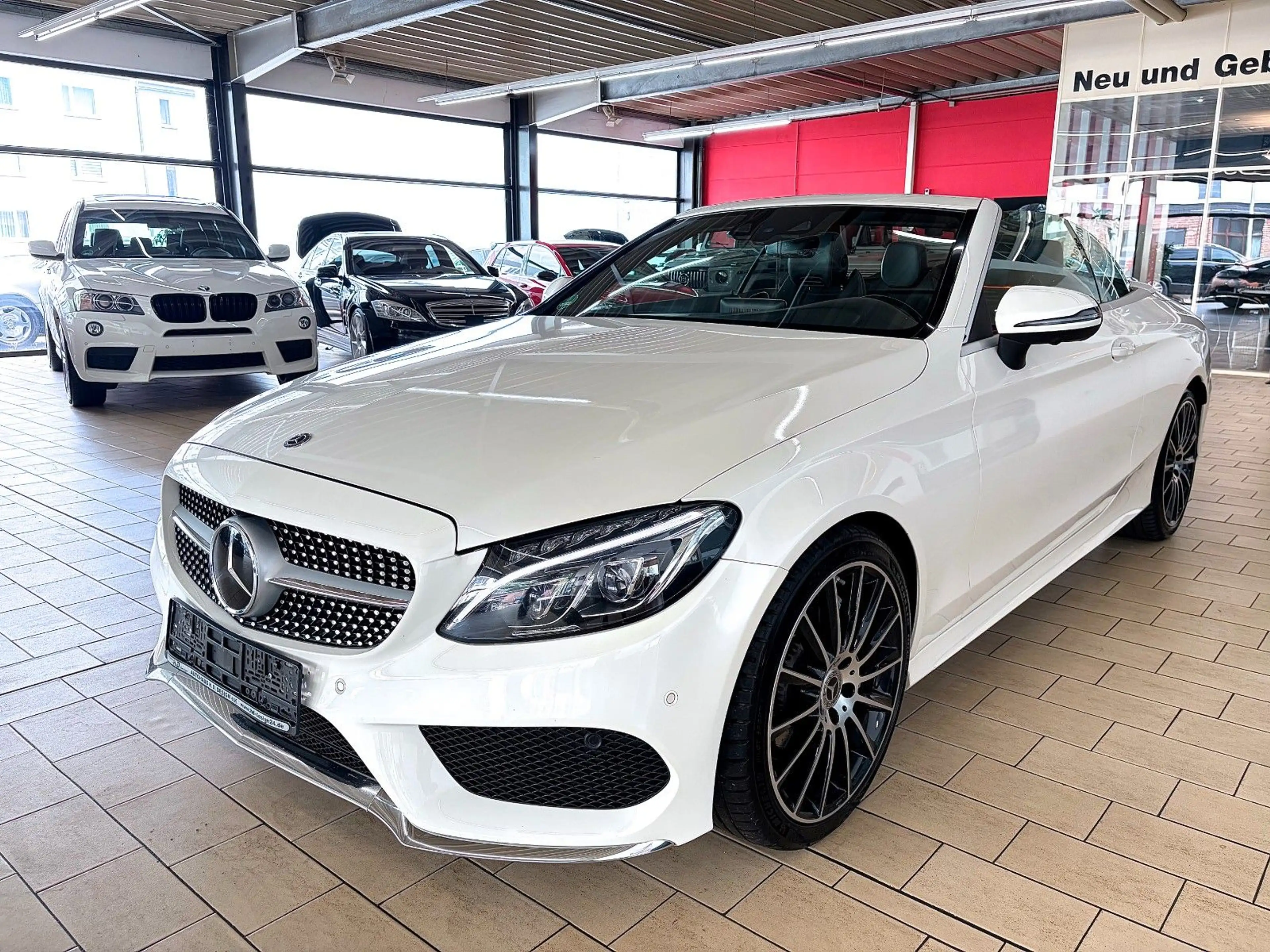Mercedes-Benz C 250 d CABRIO*AMG+NAVI+LEDER+SITZKLIMA+BURMESTER — photo 2