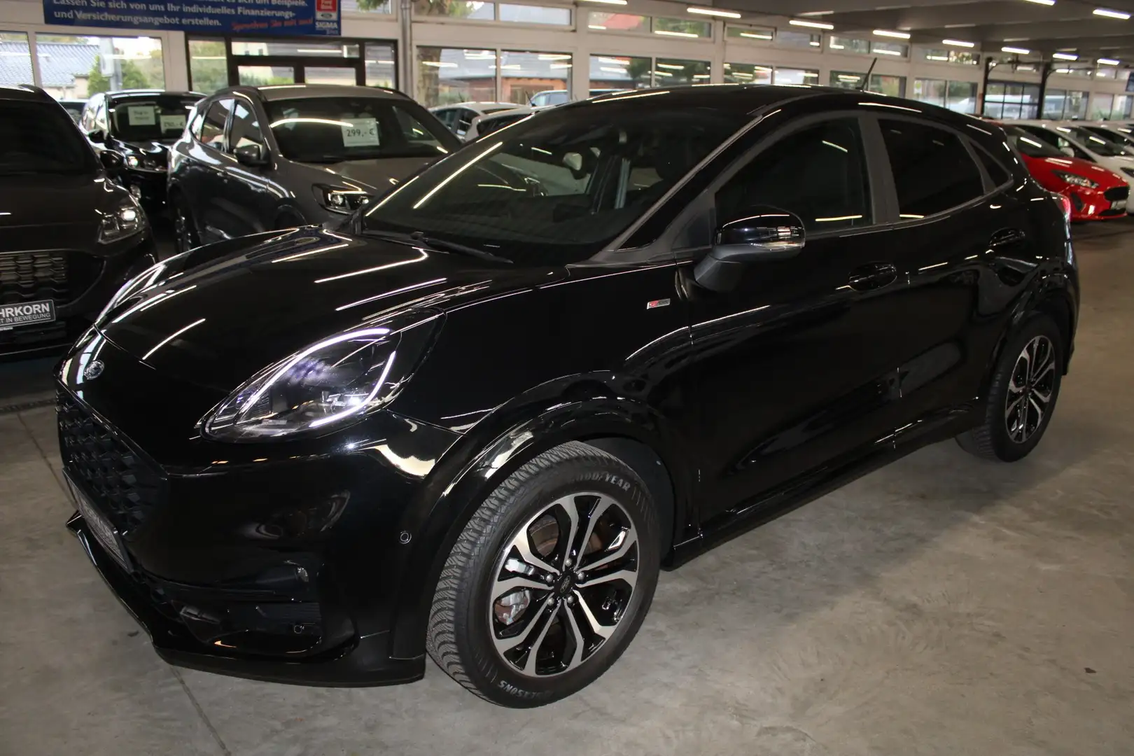 Ford Puma MHEV ST-LINE AUTOMATIK LED NAVI DAB WinterPaket Schwarz - 2