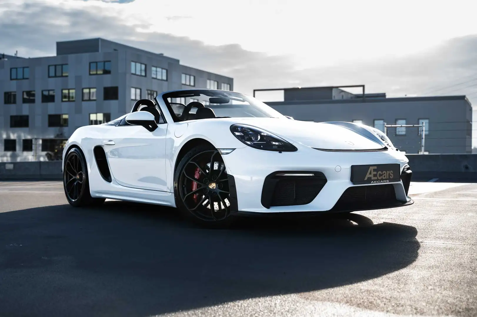 Porsche 718 Spyder /PDK / CARBON CUP SEATS / SPORT CHRONO / 15.000 KM Blanc - 2