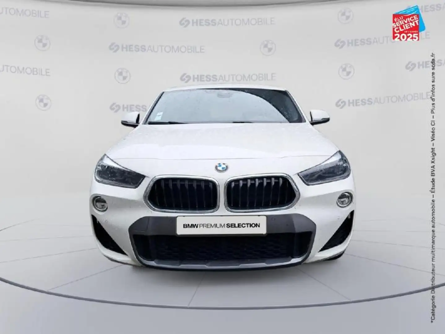 BMW X2 sDrive18dA 150ch M Sport X Euro6d-T 118g Weiß - 2