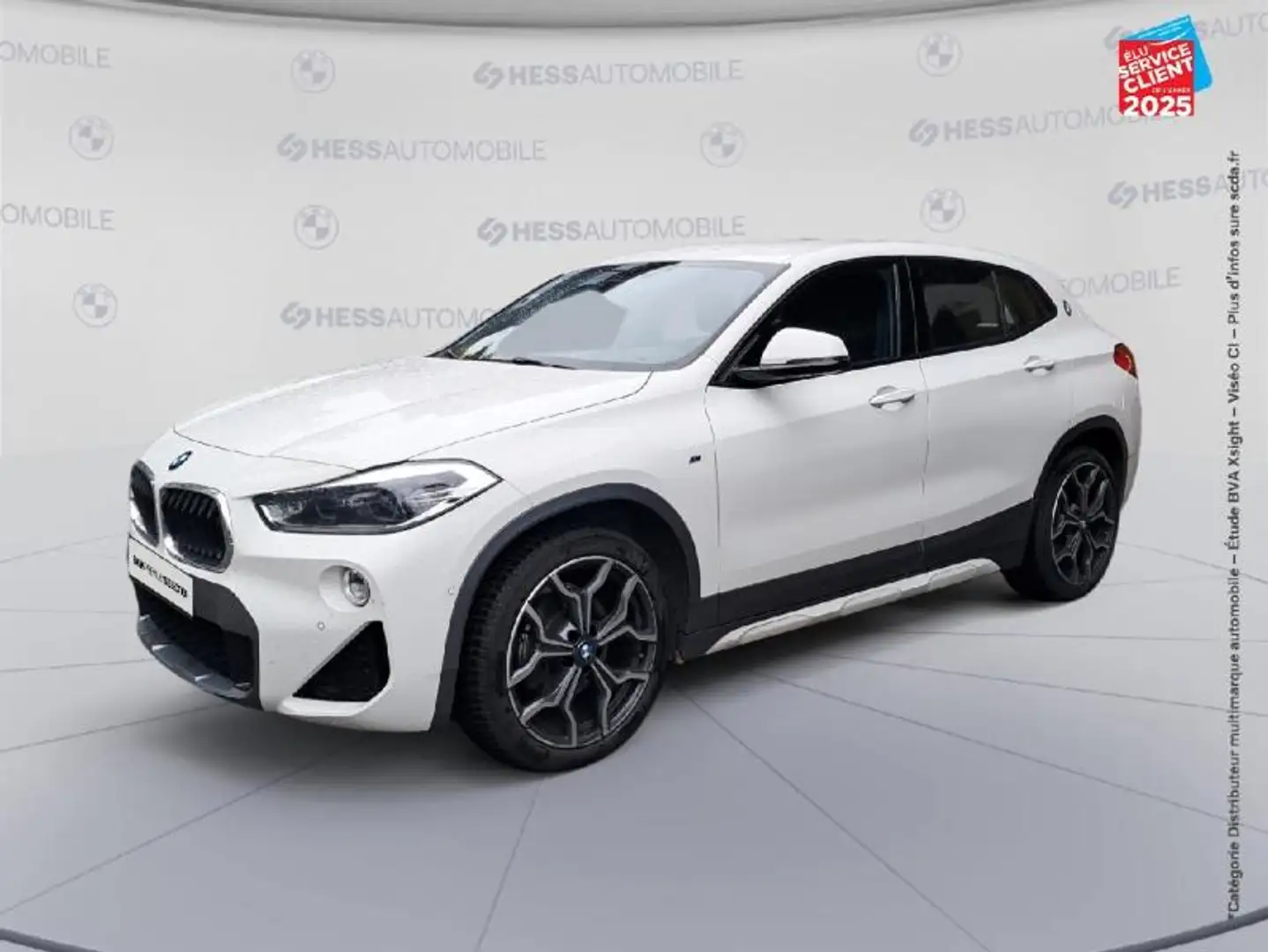 BMW X2 sDrive18dA 150ch M Sport X Euro6d-T 118g Weiß - 1