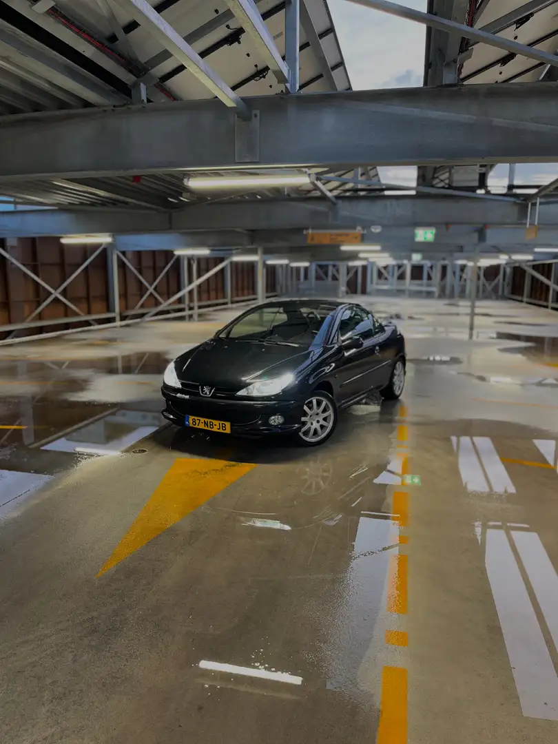 Peugeot 206 CC Zwart - 2