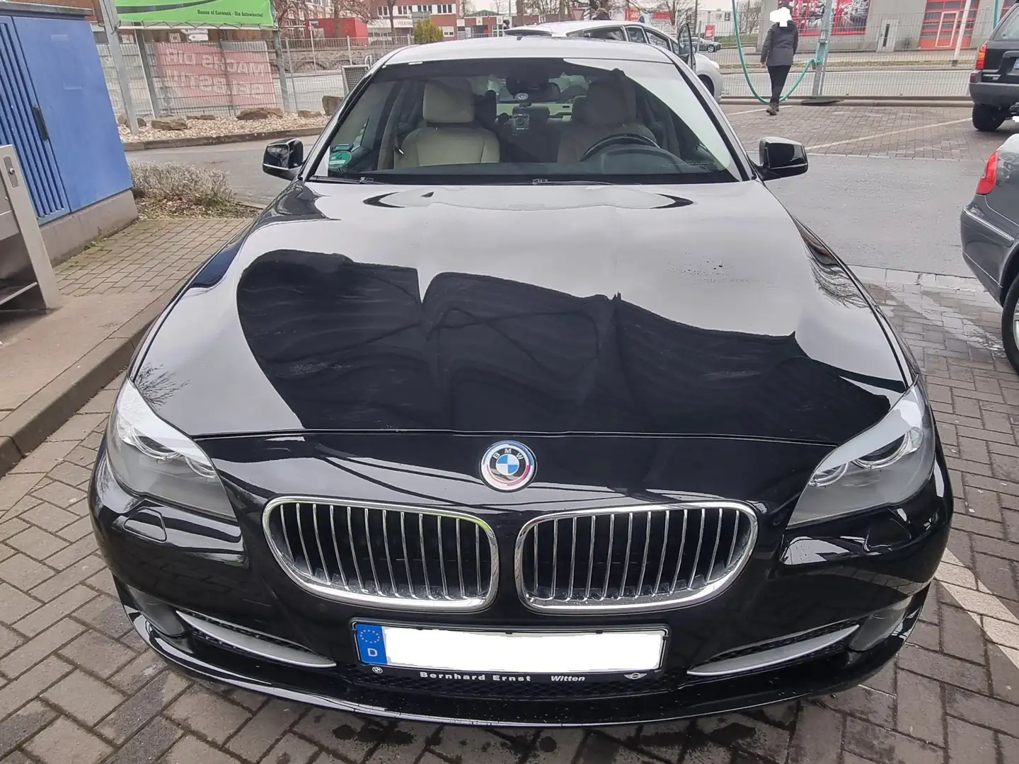 BMW 525 5er Diesel 525d Aut. Schwarz - 2