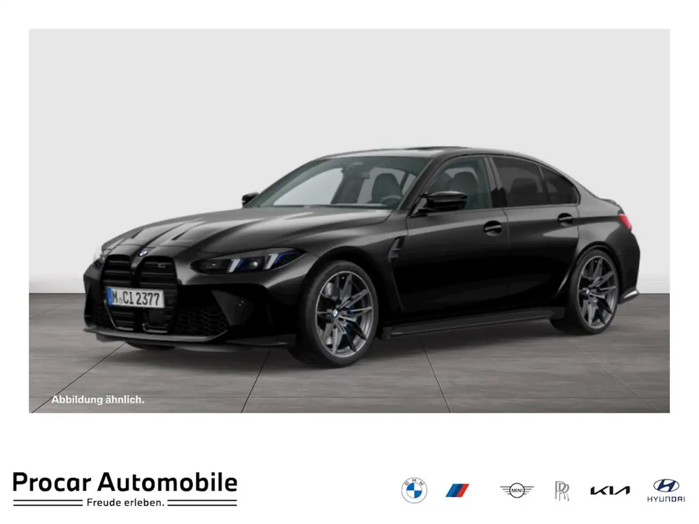 BMW M3 Competition AdapLED DA Prof PA+ Glasd. HK HuD Negro - 1