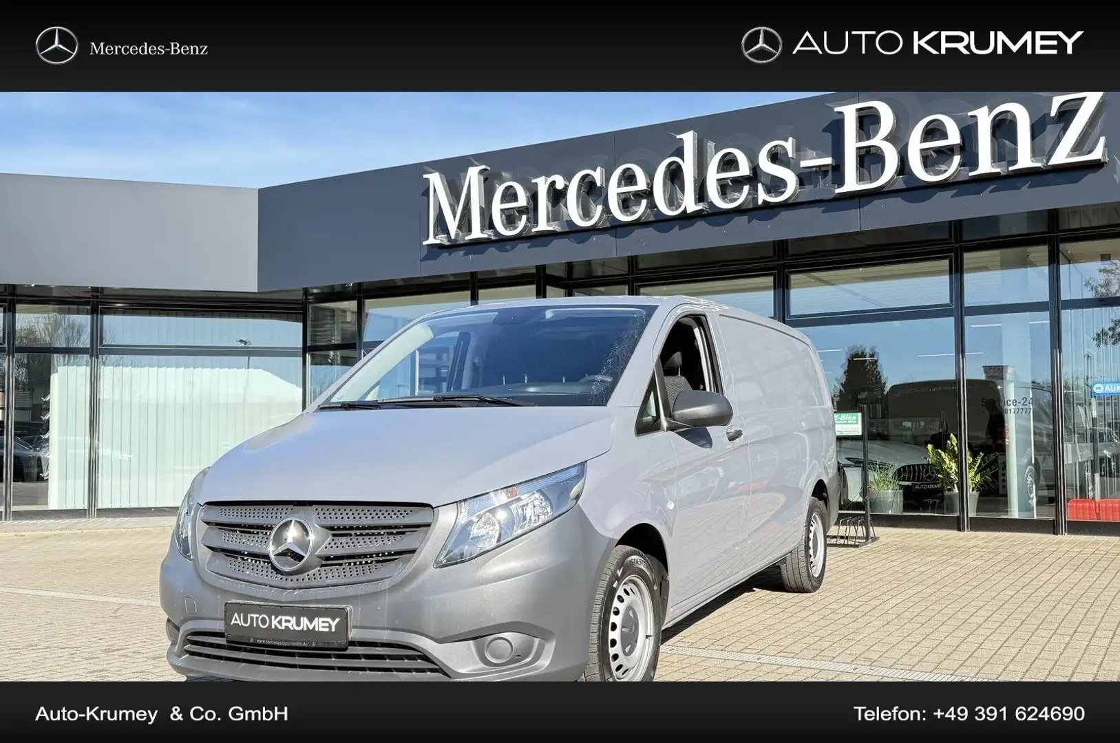 Mercedes-Benz Vito 114 CDI Kasten Lang Gris - 1