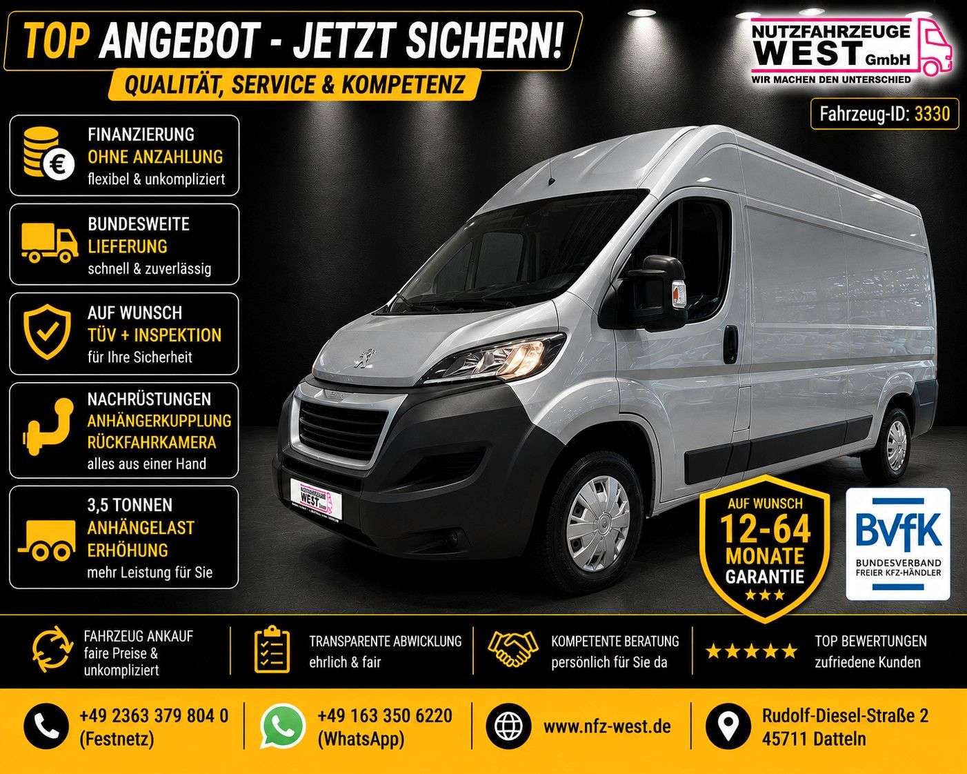 Second hand Peugeot Boxer 