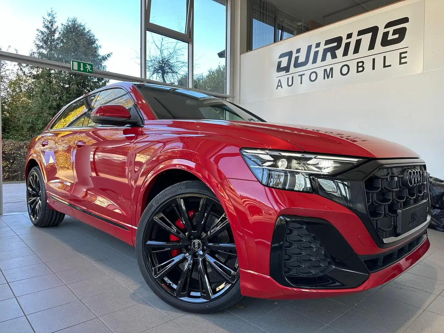 Audi Q8 50TDI Facelift/rot-sw/SLine/Mtx/Pan/Sport/23 Red - 1