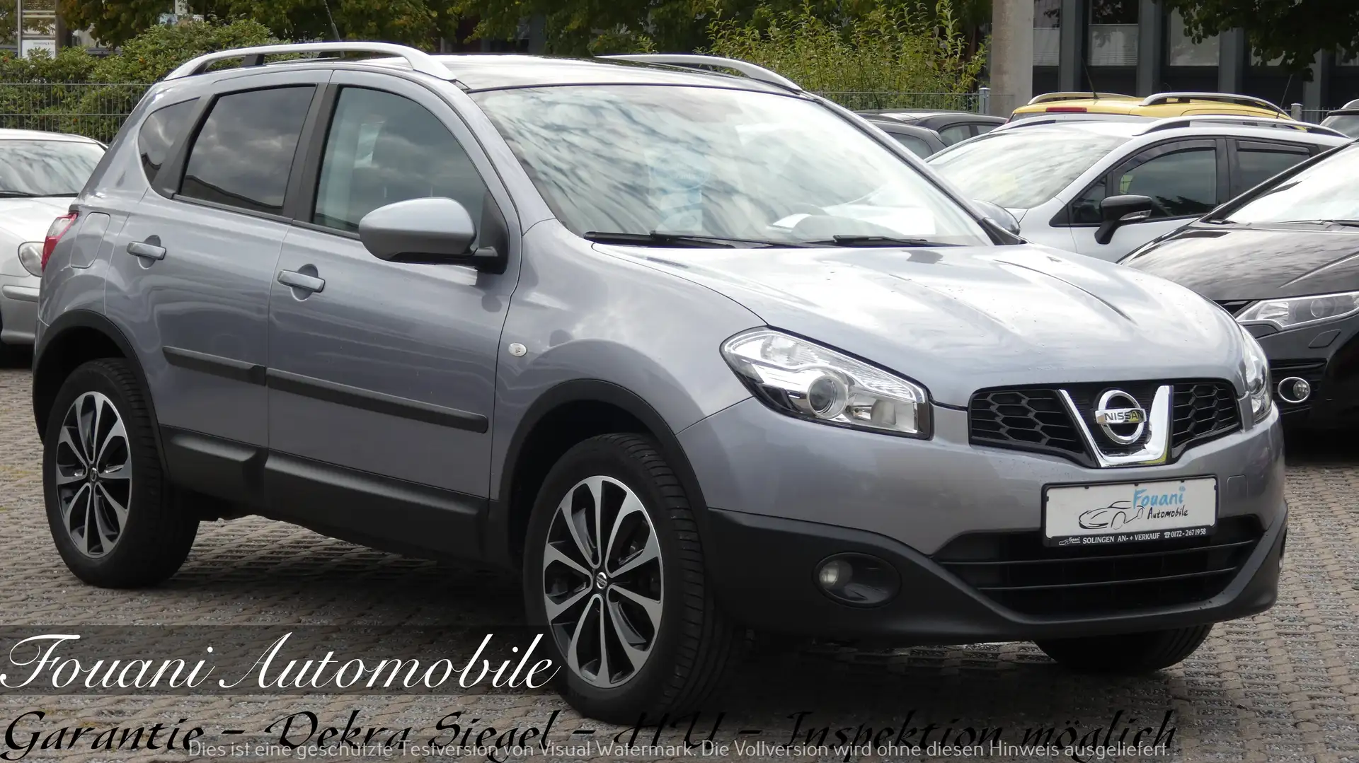 Nissan Qashqai I-Way 12 Monate Garantie HU NEU Klimaauto. Grau - 1