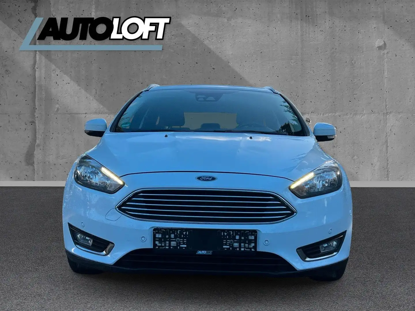 Ford Focus Turnier Titanium ZAHNRIEM NEU/PDC/2H./SHZ Blanc - 2