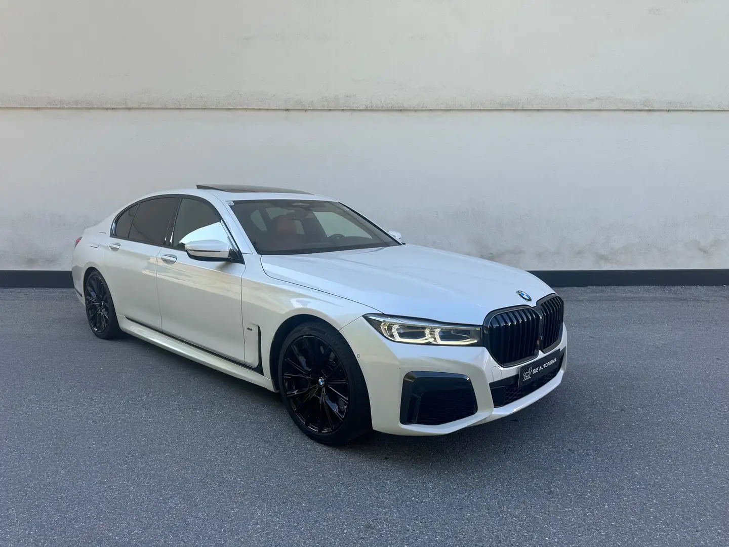 BMW 730 d**UNIKAT**VOLLAUSSTATTUNG**ROTES LEDER** Bílá - 1