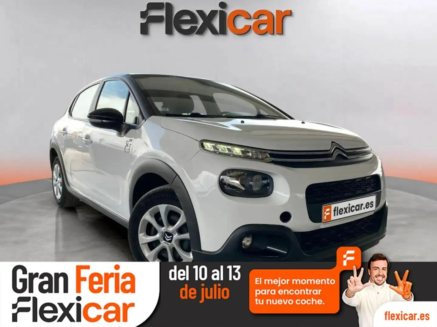 Citroen C3 PureTech 60KW (82CV) FEEL Blanco - 1
