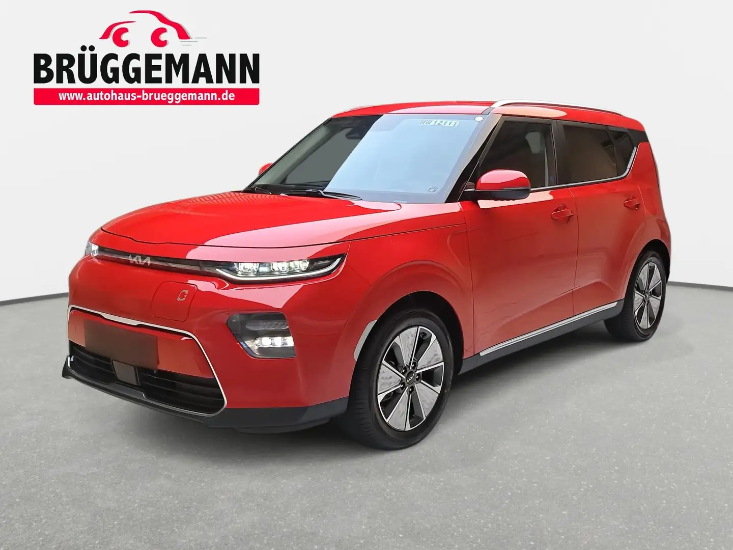 Kia Soul SOUL EV 64 KWH INSPIRATION WÄRMEPUMPE HEAD-UP Rouge - 1