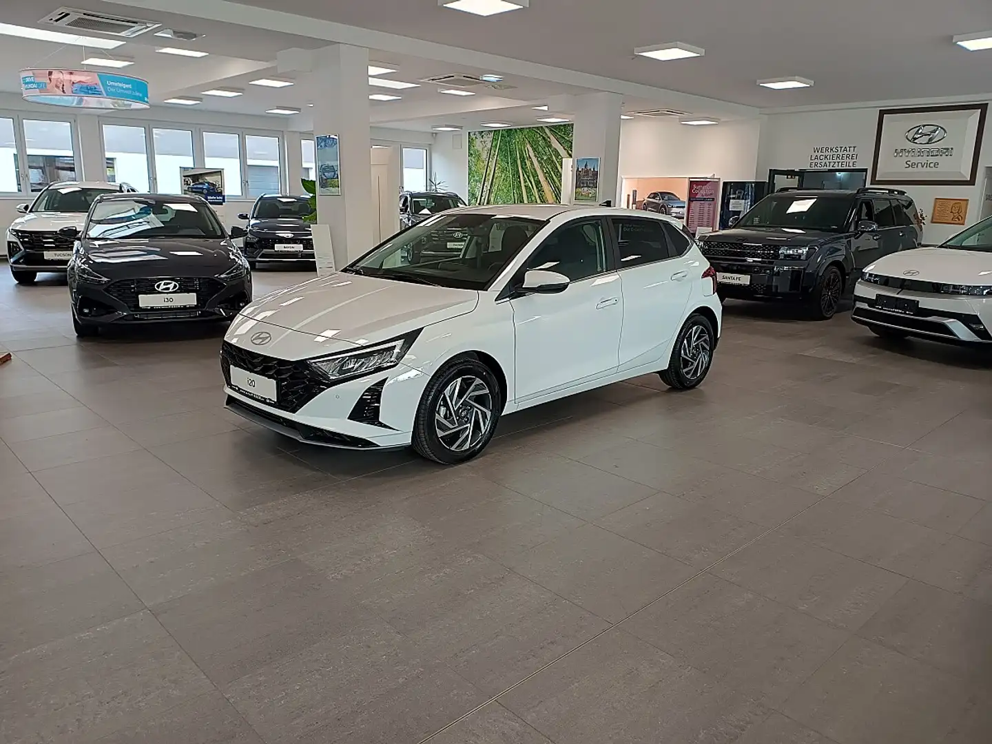 Hyundai i20 1,0 T-GDI GO! Plus *LED*Navi*Klima* Weiß - 2