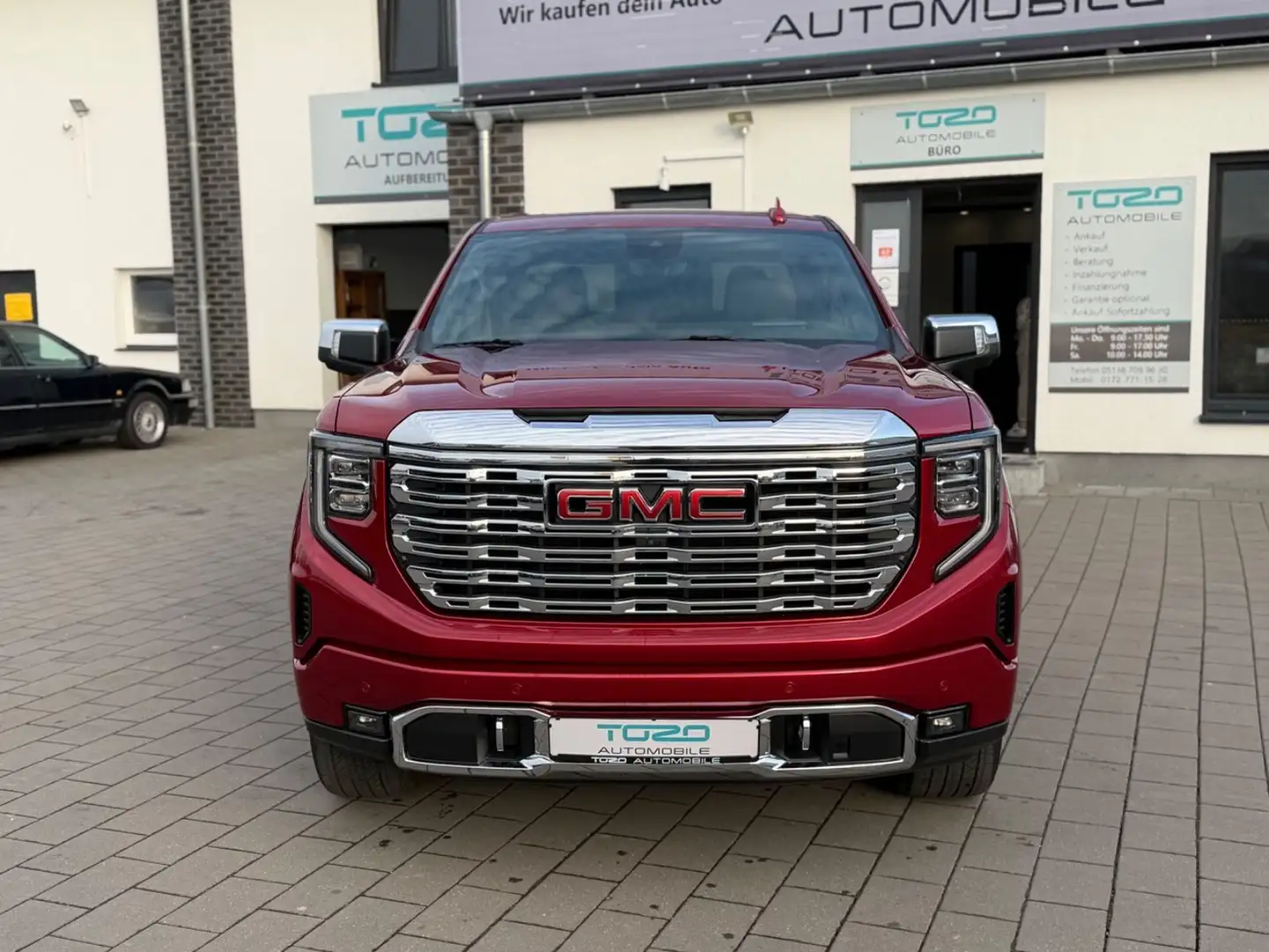 GMC Sierra Denali 6,2 V8*FULL OPTION*TOP ZUSTAND* Rot - 2