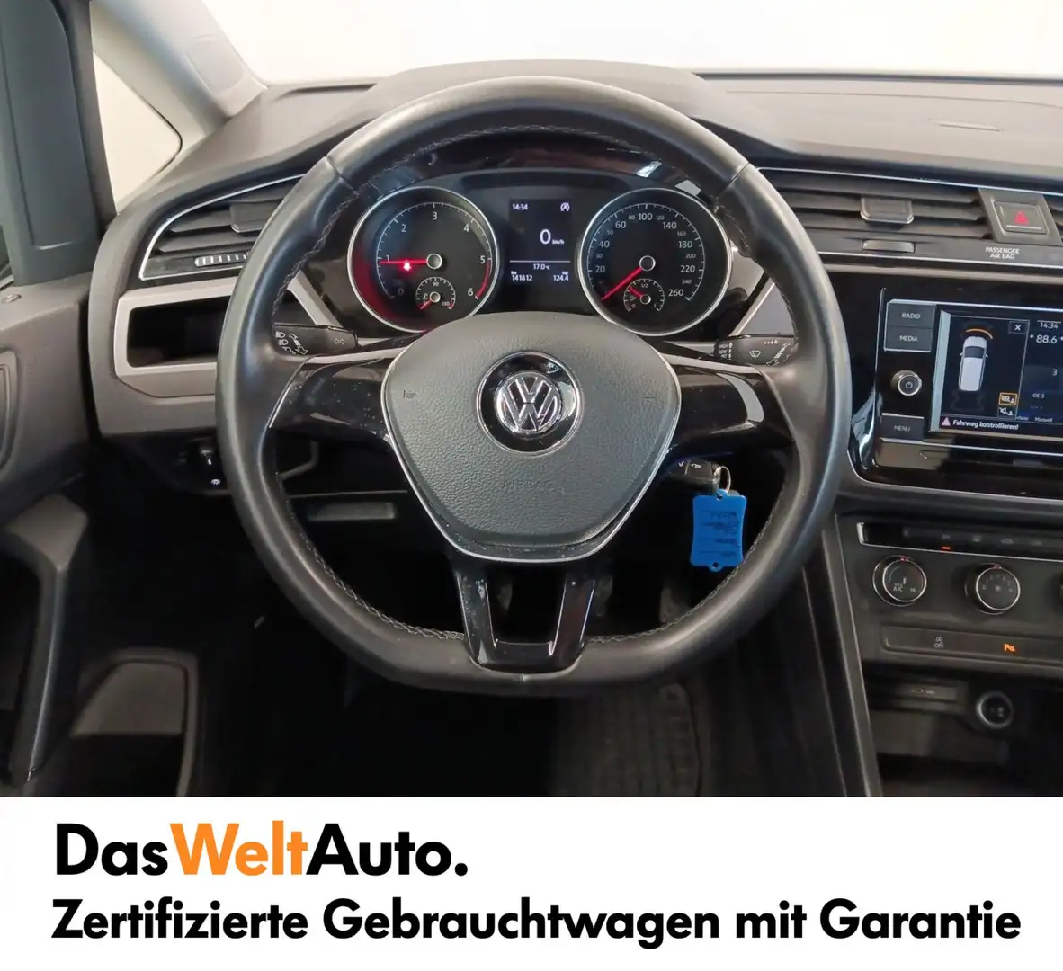 Volkswagen Touran TDI SCR 5-Sitzer Silber - 1