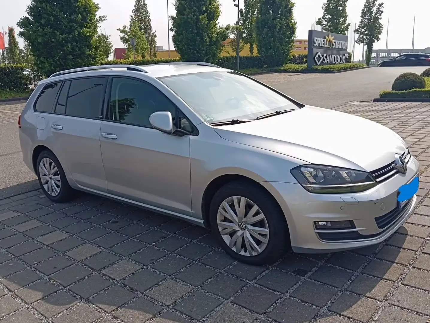 Volkswagen Golf Golf Variant 1.9 tdi Comfortline 110cv Zilver - 1