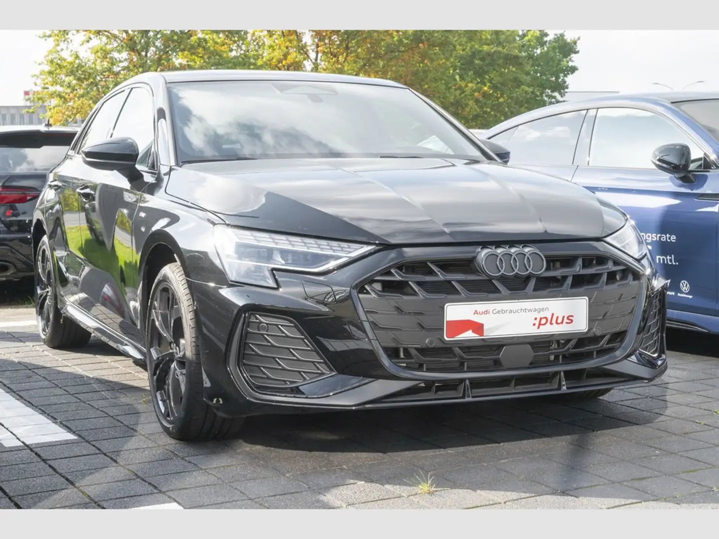 Audi A3 Sportback 45TFSIe 2xS line Black+/ACC/Matrix/Pano Schwarz - 2