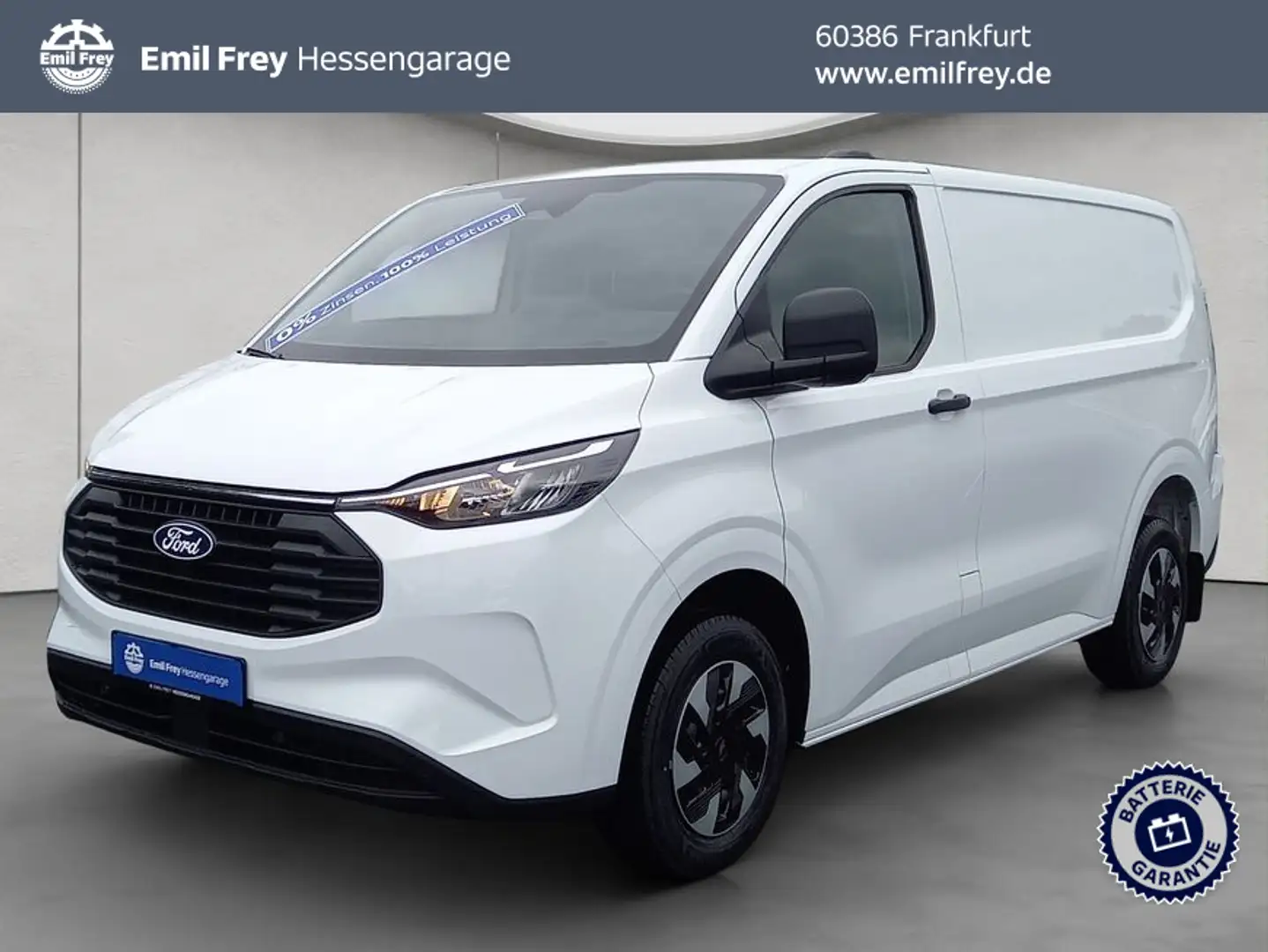 Ford Transit Custom 320 L1H1 LKW VA PHEV Trend 87 kW, 4 Blanc - 1