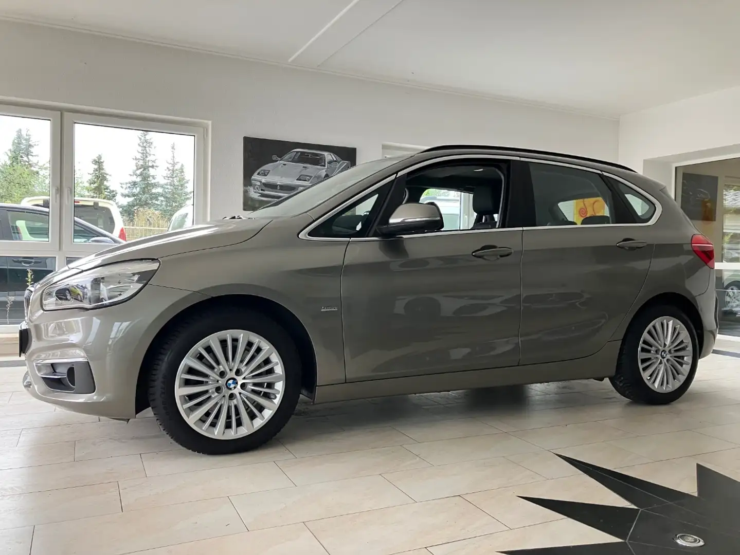 BMW 220 d xDrive Luxury Line Autom. Argent - 2