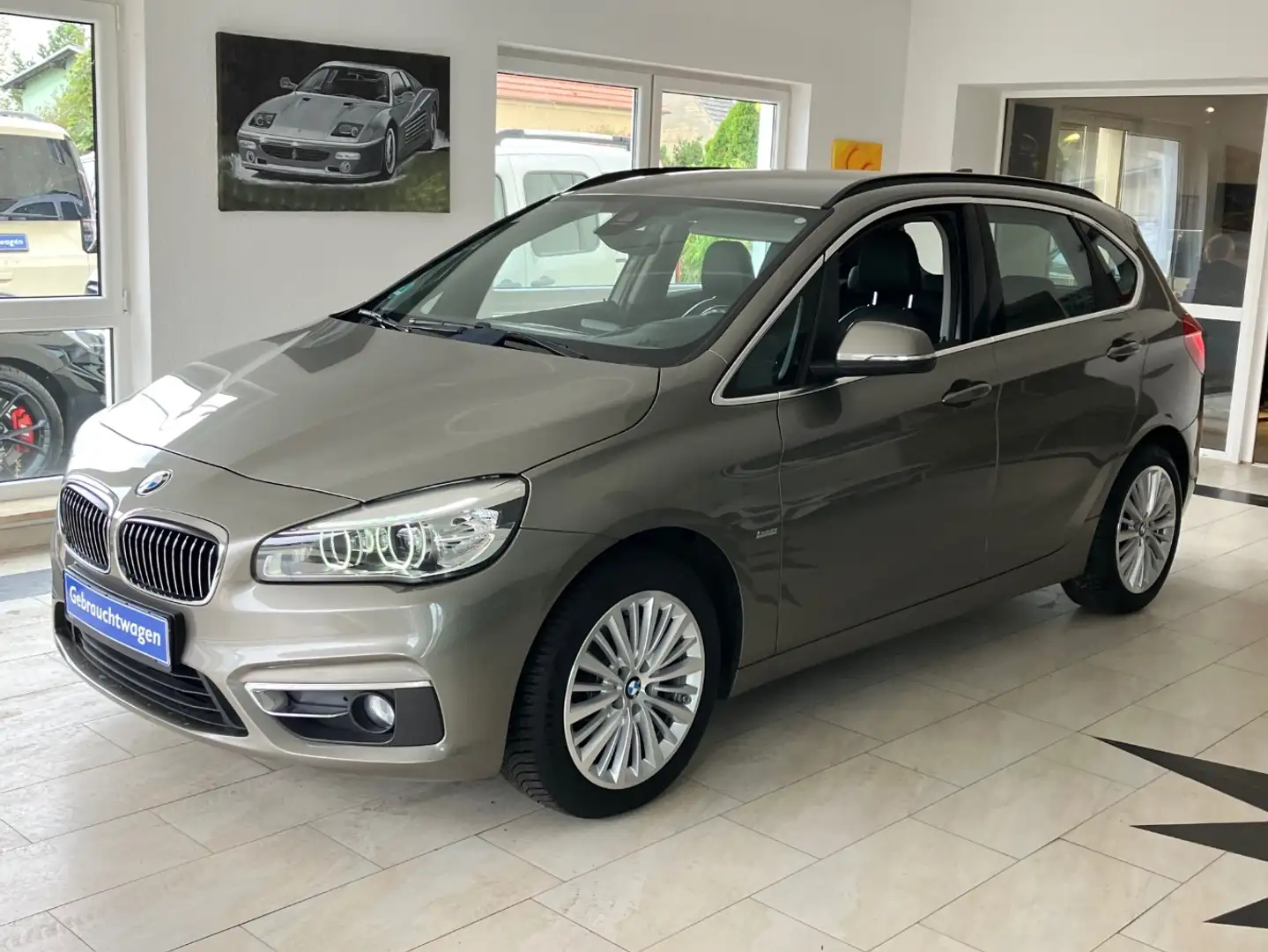 BMW 220 d xDrive Luxury Line Autom. Argent - 1