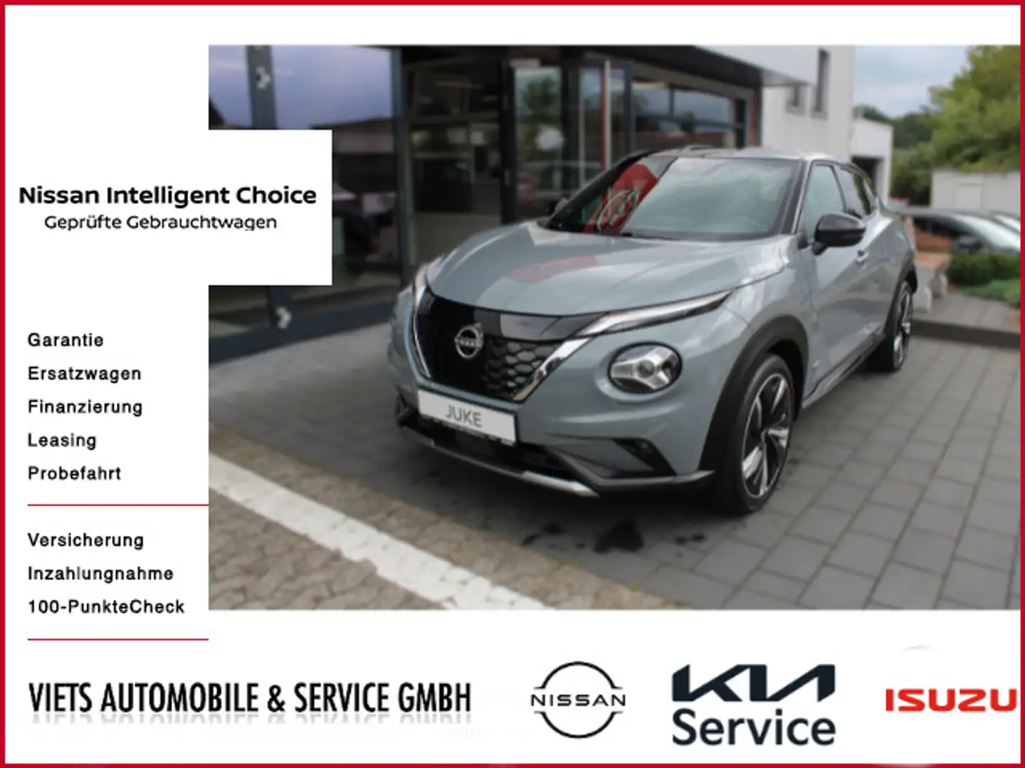 Nissan Juke 1.6 Hybrid N-DESIGN BOSE Navi Automatik Gris - 1