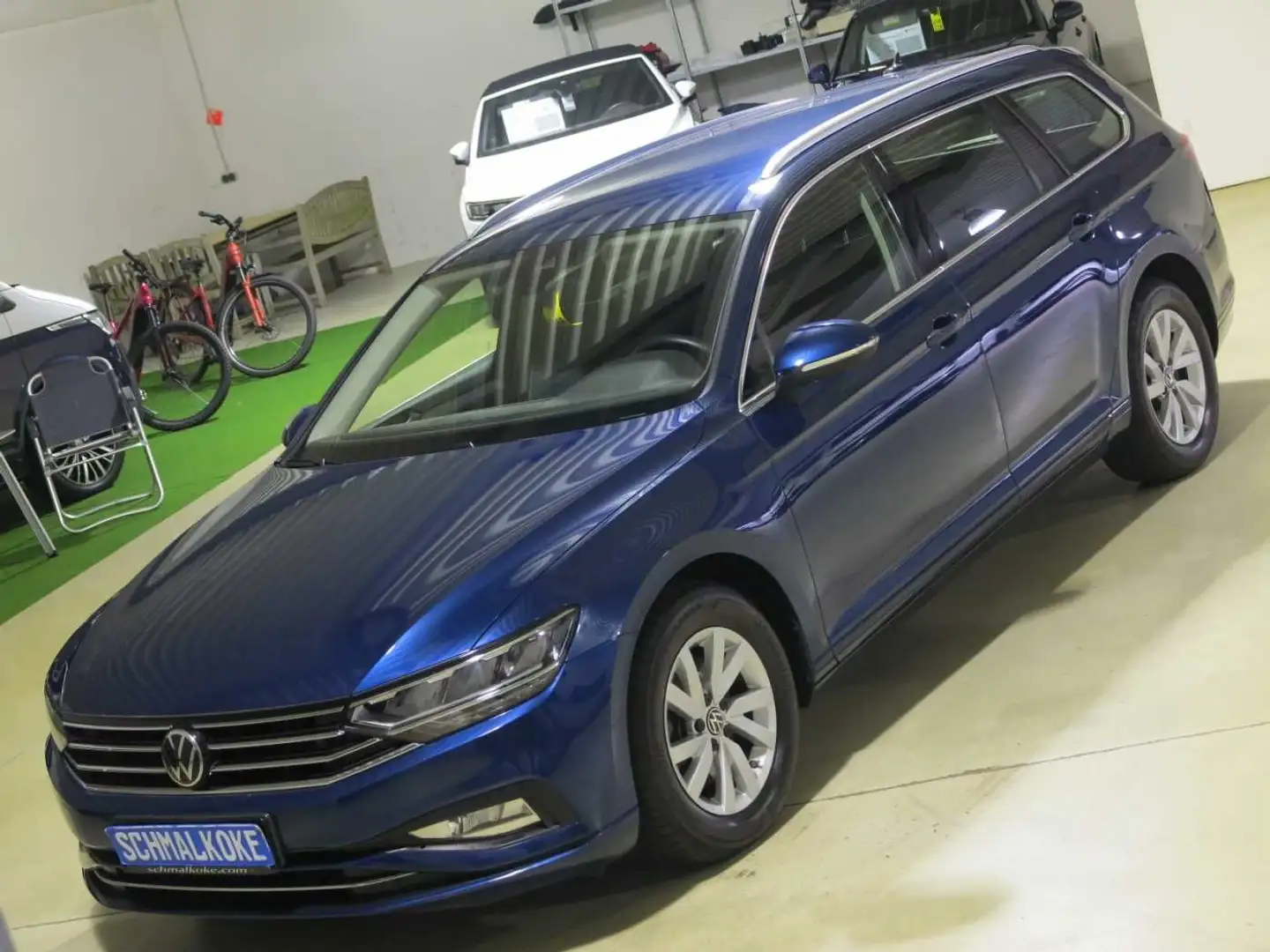 Volkswagen Passat Variant 2.0 TDI SCR DSG7 Business AHK Nav Azul - 2