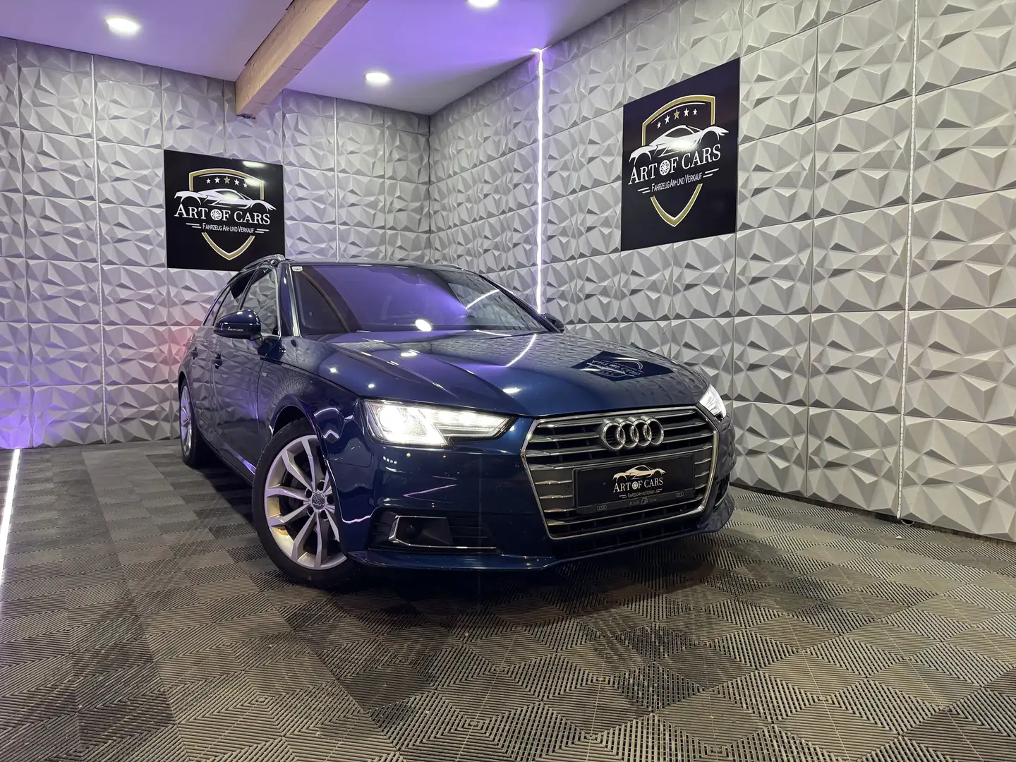 Audi A4 Quattro 3xS-LINE/Standheizung/Ab 266 Euro im Monat Blau - 2
