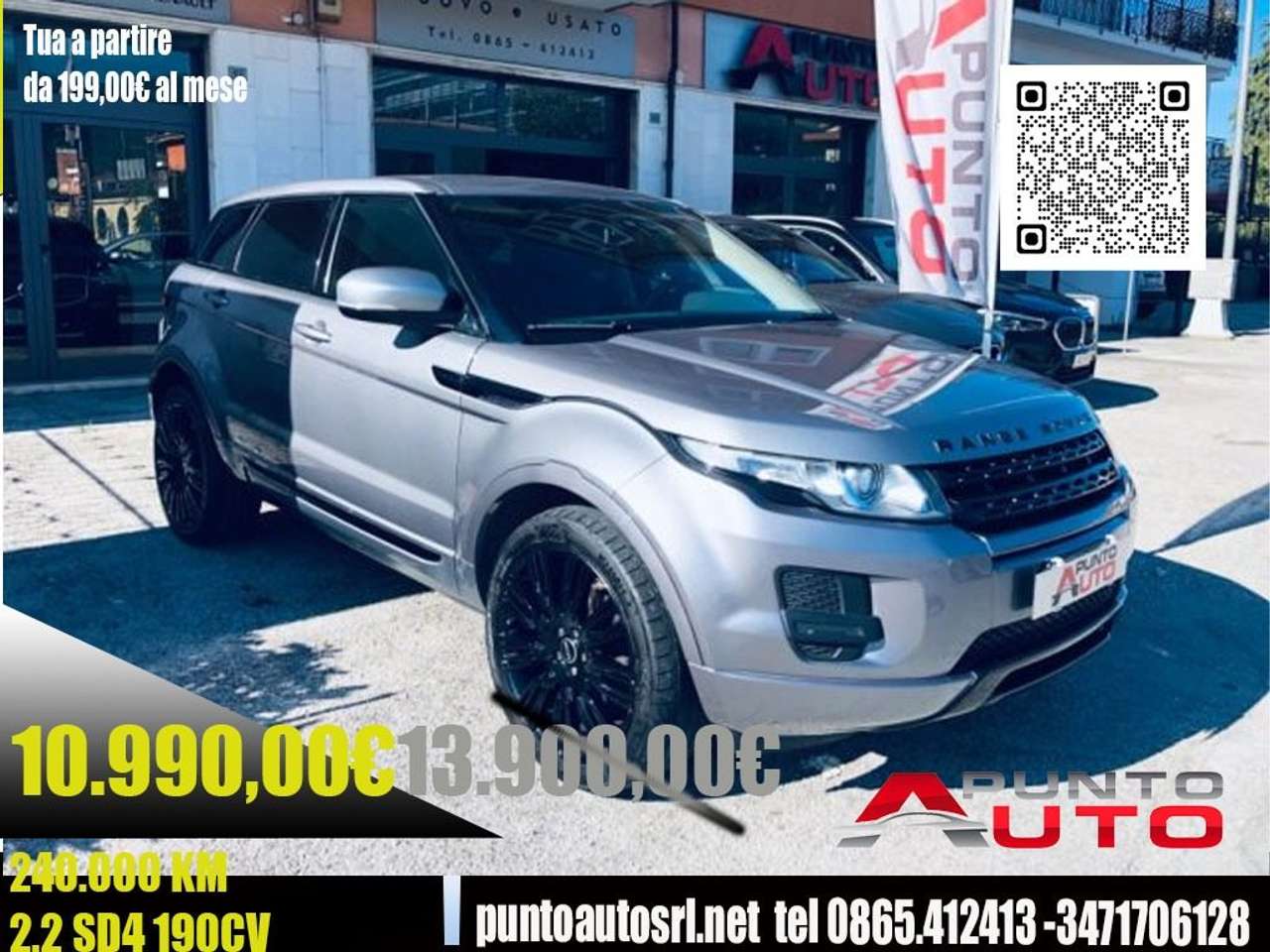 Land Rover Range Rover Evoque 2.2 Sd4 5p. Dynamic 4X4 PELLE